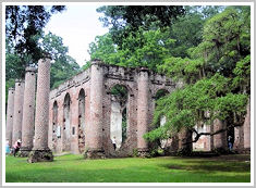 beaufort sc old sheldon church ruins